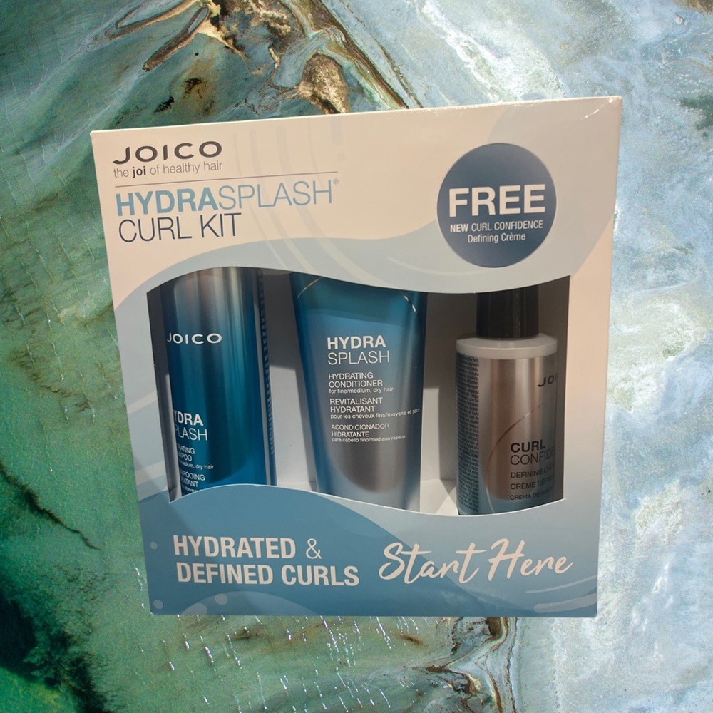 Joico Hydra Splash Hydrated Kit Shampoo Conditioner Curl Confidence
